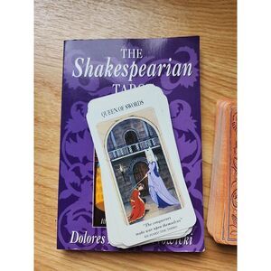 Shakespearian Tarot Dolores Ashcroft-Nowicki Guide Book And Cards Out of Print